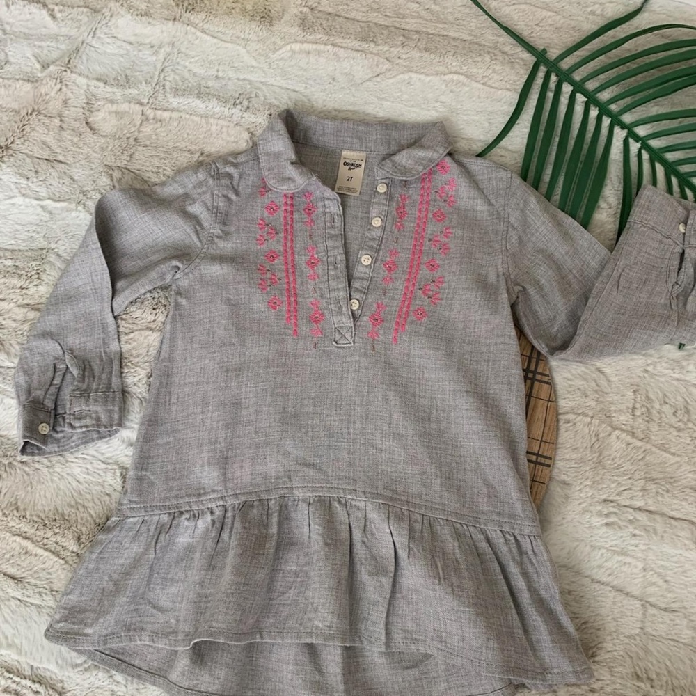 OshKosh B'Gosh Gray 2T Shirt